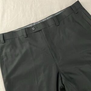 Lauren Ralph Lauren Dress Pants Black Polyester Rayon Washable